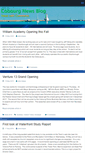 Mobile Screenshot of cobourgblog.com